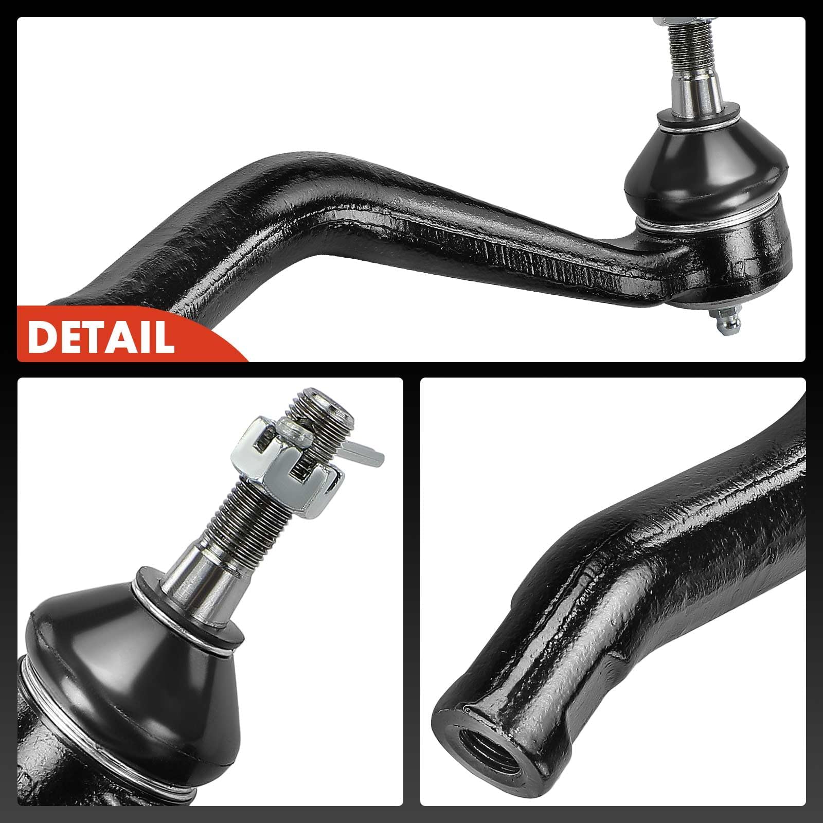 Amazon.com: A-Premium 2 x Front Outer Tie Rod Ends, Compatible